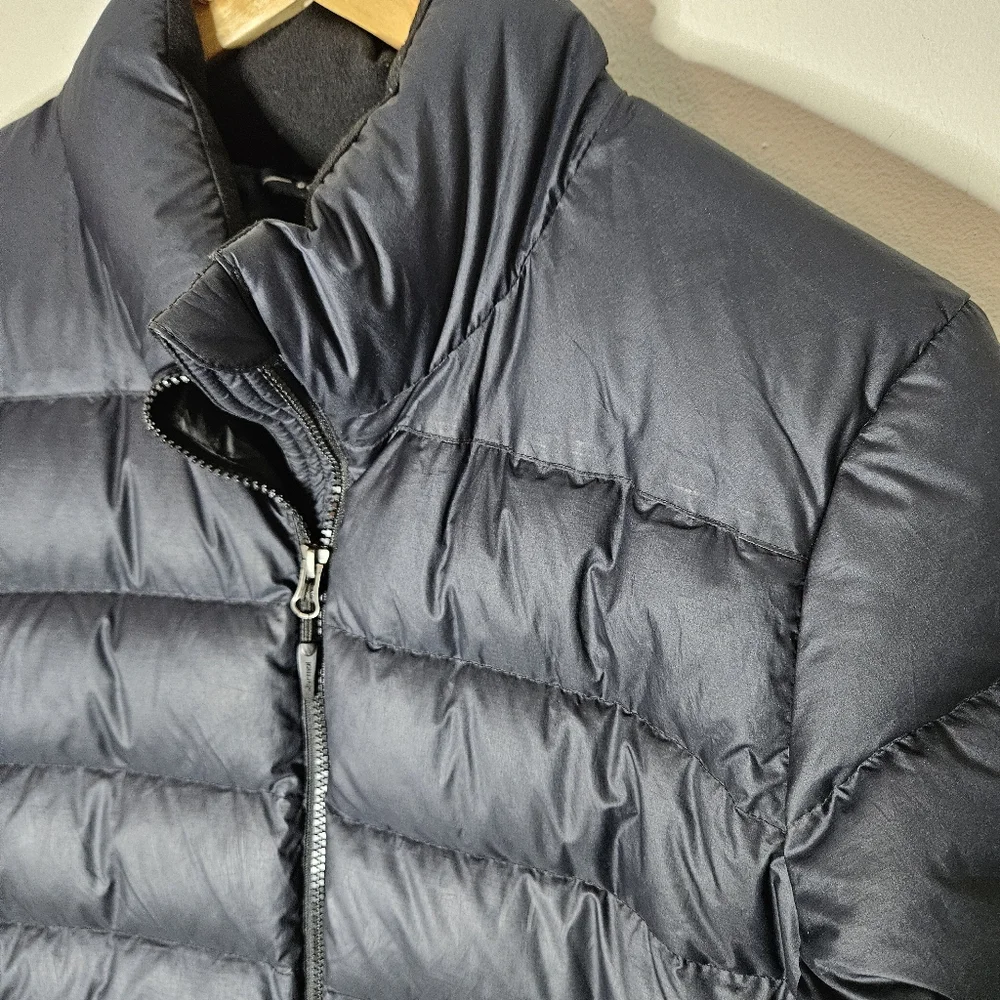 Marmot 650-fill Men's Down Puffer Jacket Black Zip Front Ski Large L